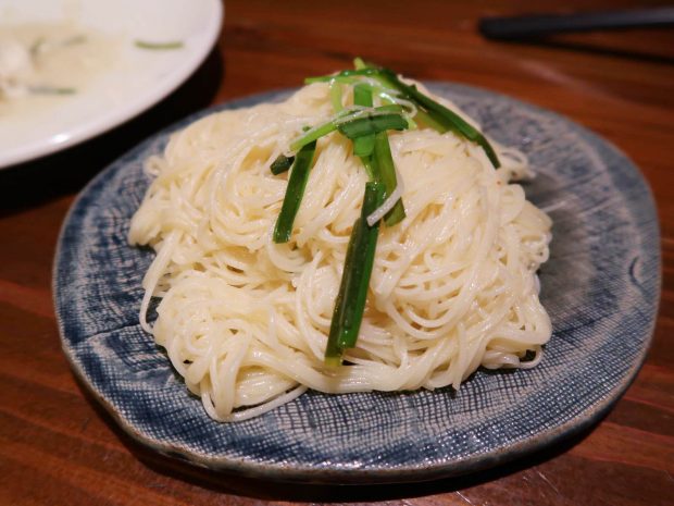 ピリ辛ソーメン(500円)