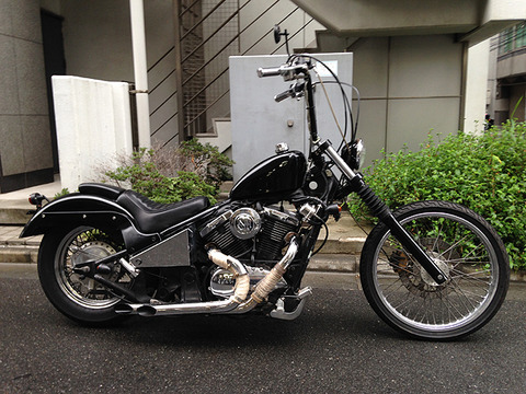 スポタン ハーレー バルカン チョッパー エイジング スポタン ハーレー バルカン チョッパー エイジング - メルカリ