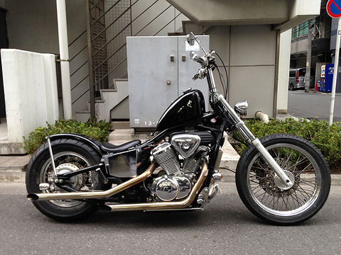 ホンダ スティード 400 カスタム ローダウン