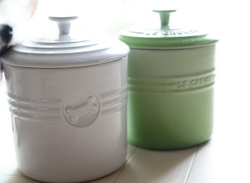 ルクルーゼのペットフードコンテナー : たかシェフのおうちごはん。と