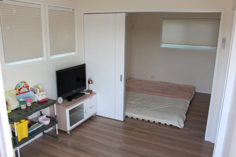 子ども部屋_仕切り開けた