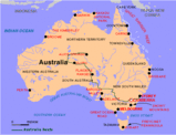 AUS MAP