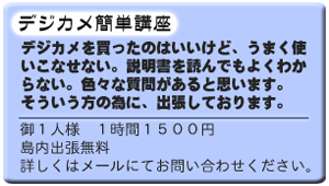 デジカメ出張