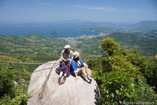 周防大島天狗岩