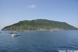 祝島とホクレア号