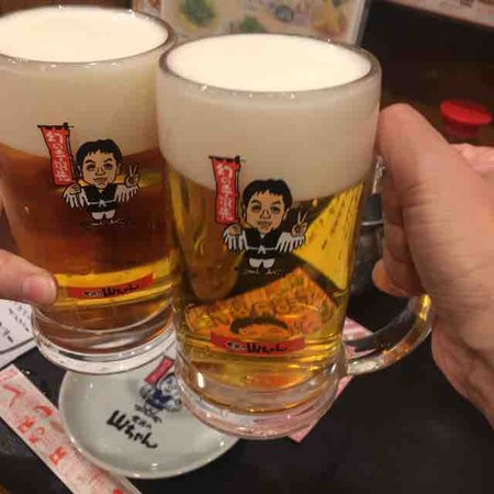 山ちゃん かんぱい