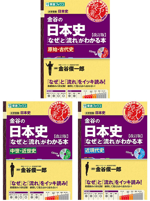 金谷の日本史「なぜ」と「流れ」がわかる本