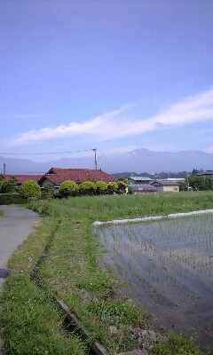 伊那の朝