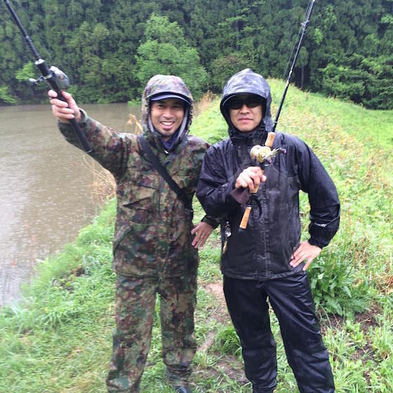 雄一郎さんと釣り