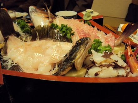 能登島の民宿 石坂荘の夕食！