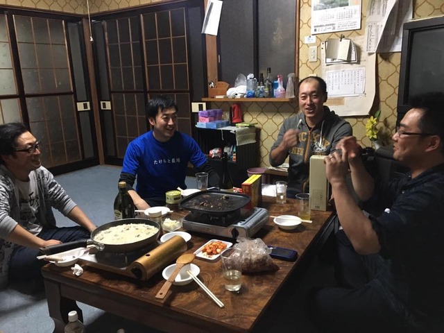 モツハウスに4Hメンバー揃い踏み