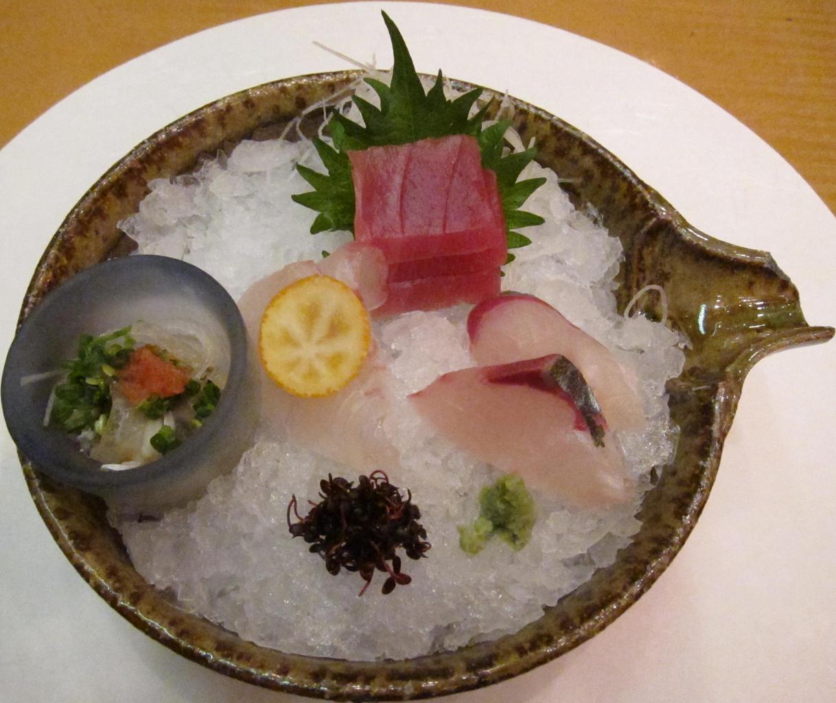 鯛・鮪・縞鯵・河豚