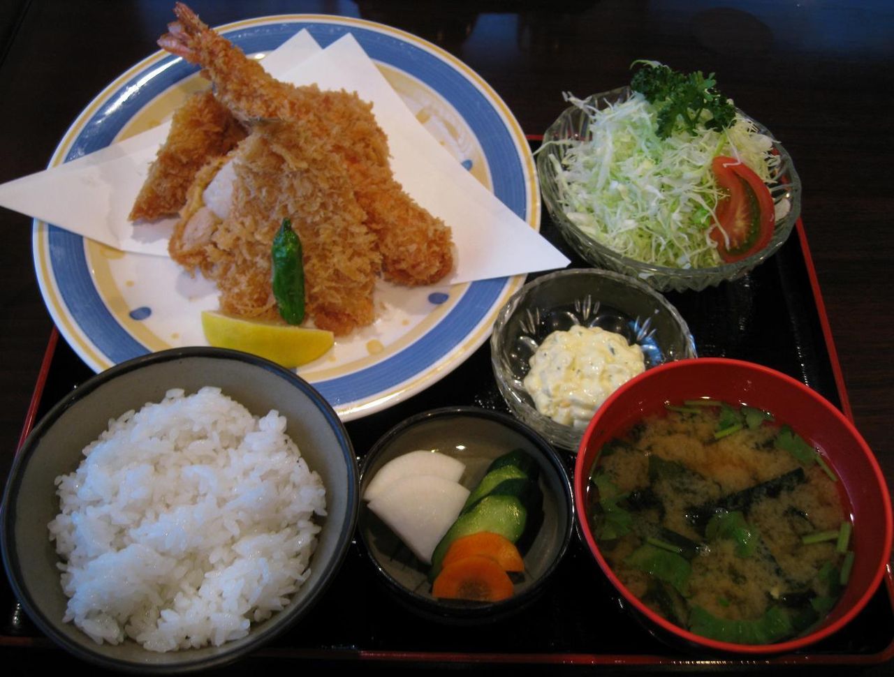 ミックスフライ膳