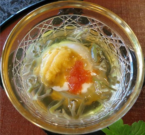 米玉温玉ゼリー掛け