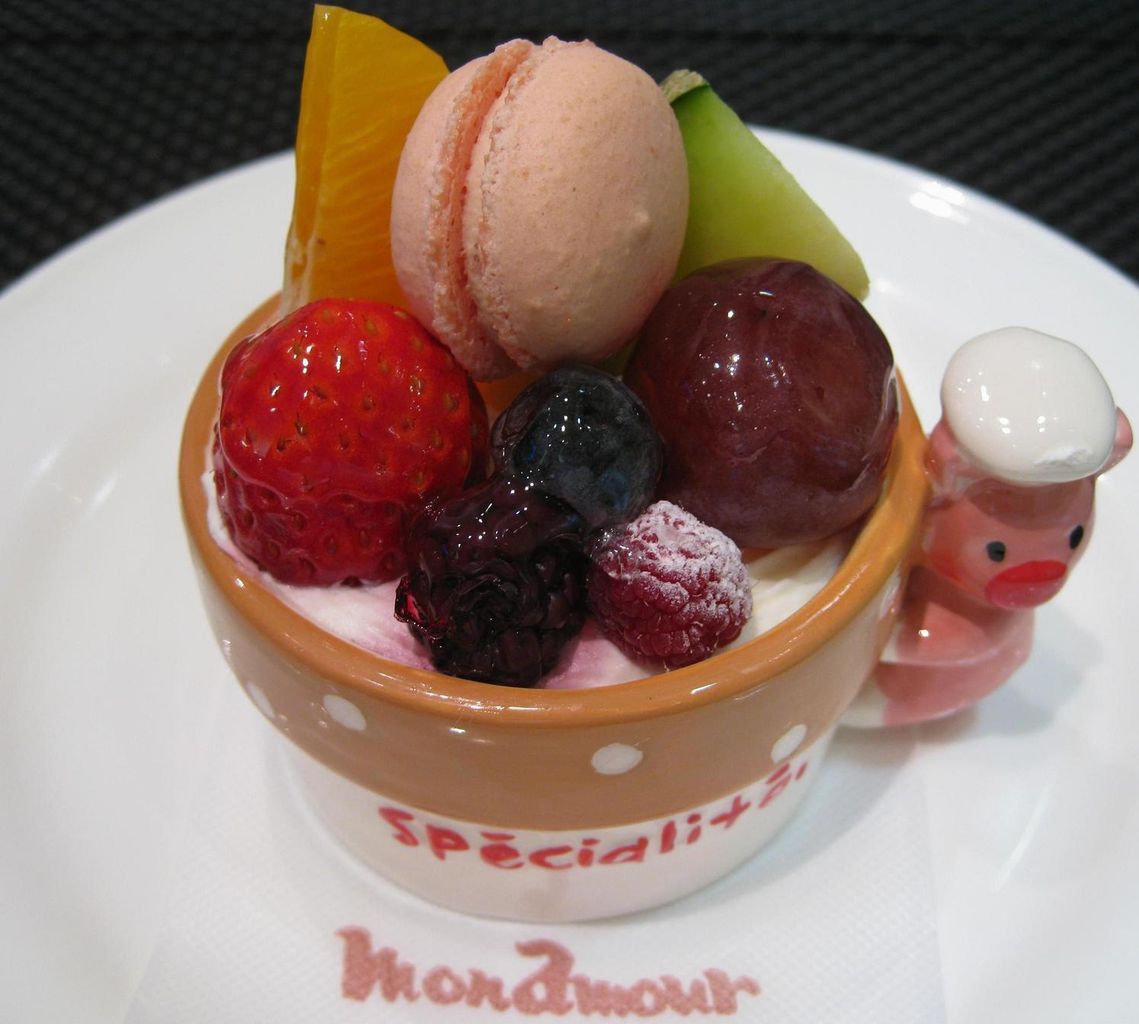 プリンアラモード