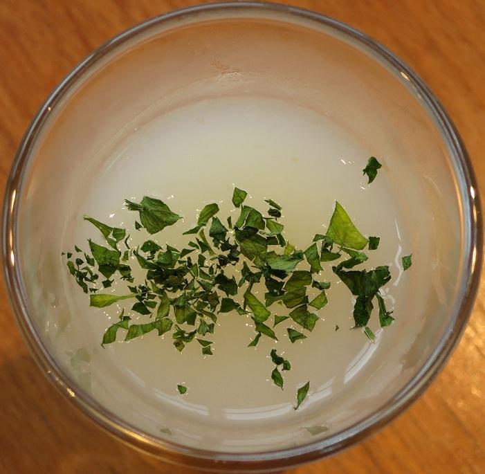 蕪のショットスープ