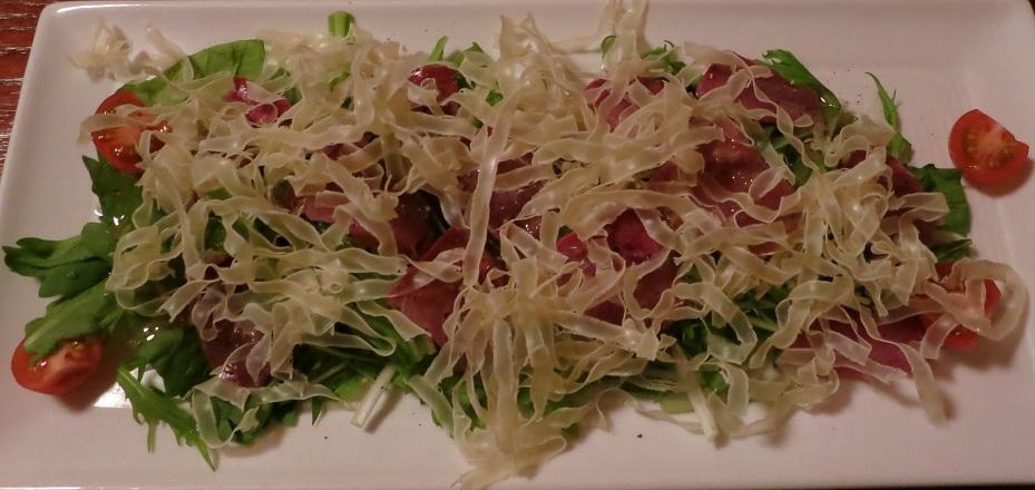 鰤のカルパッチョ