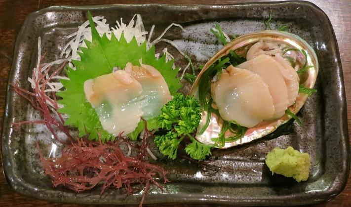 あわび刺身