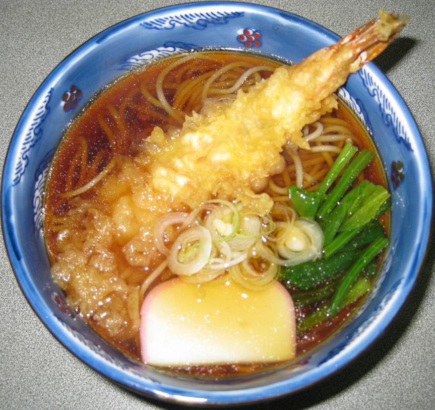 天ぷらそば