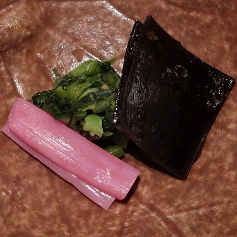 香の物(蒼樹庵)