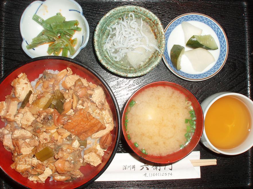 深川丼セット