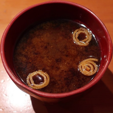 味噌汁(ぼんまり)