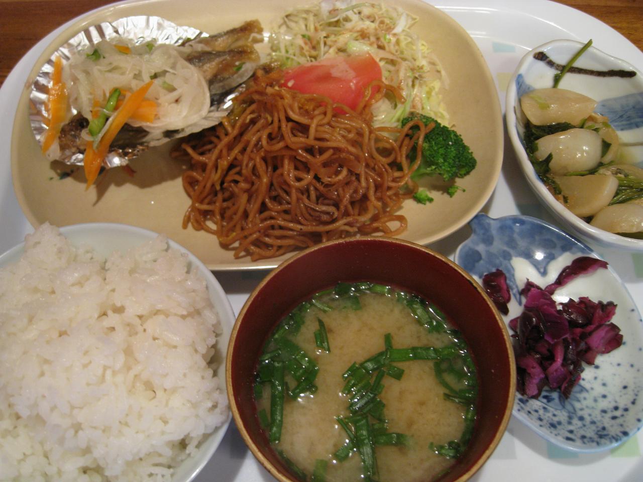 鯵南蛮漬定食