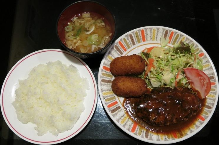 ライス・味噌汁付き