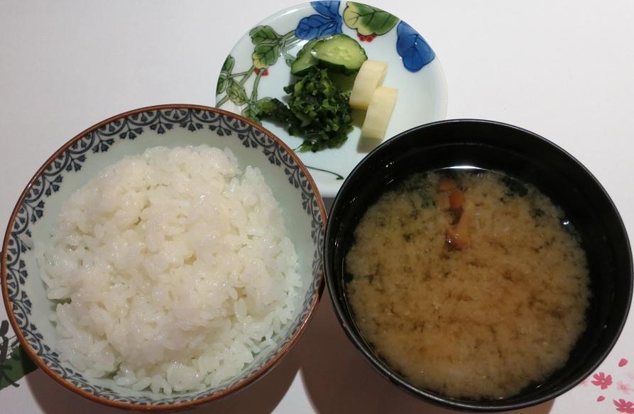 御飯&味噌汁
