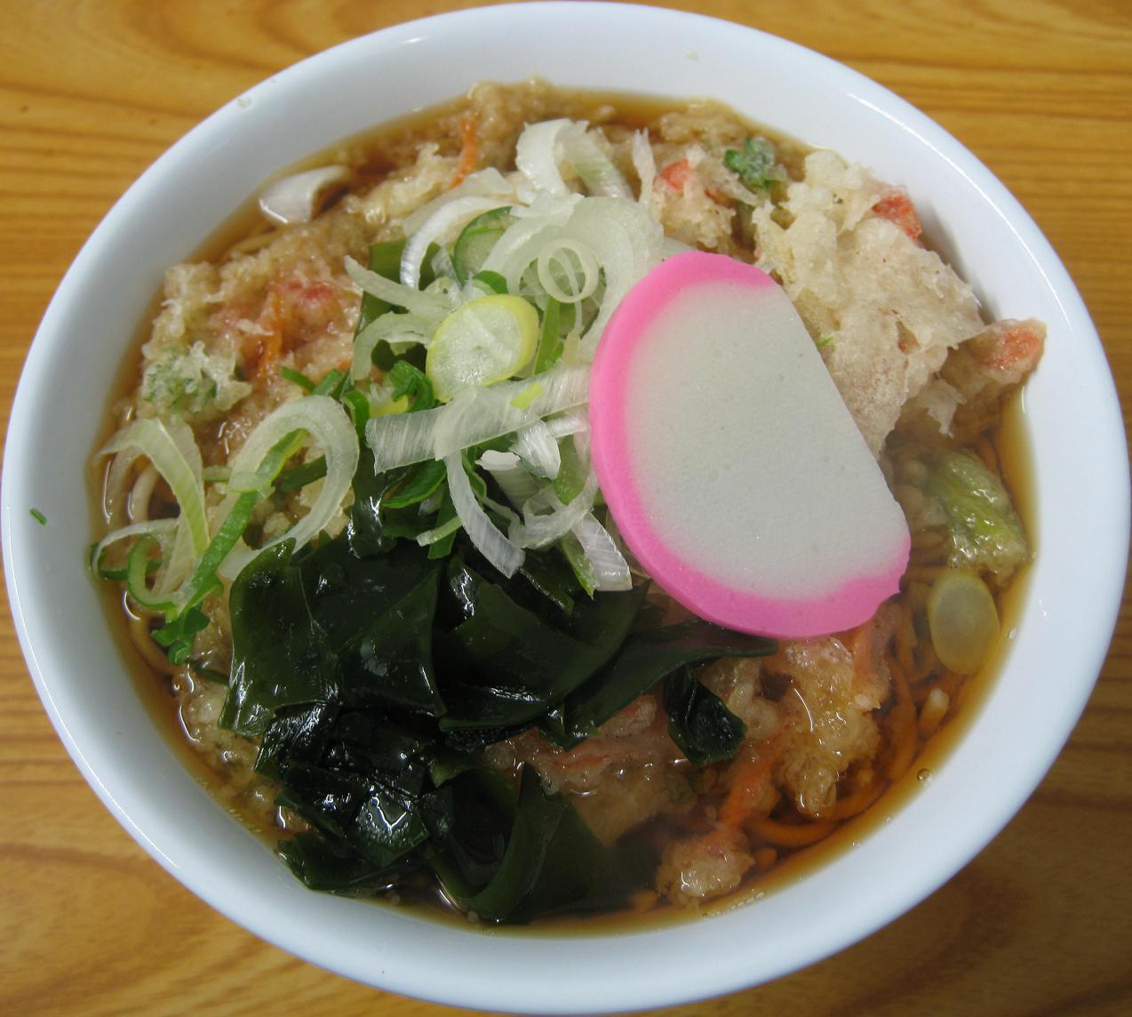かき揚げそば