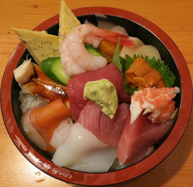 海鮮丼アップ
