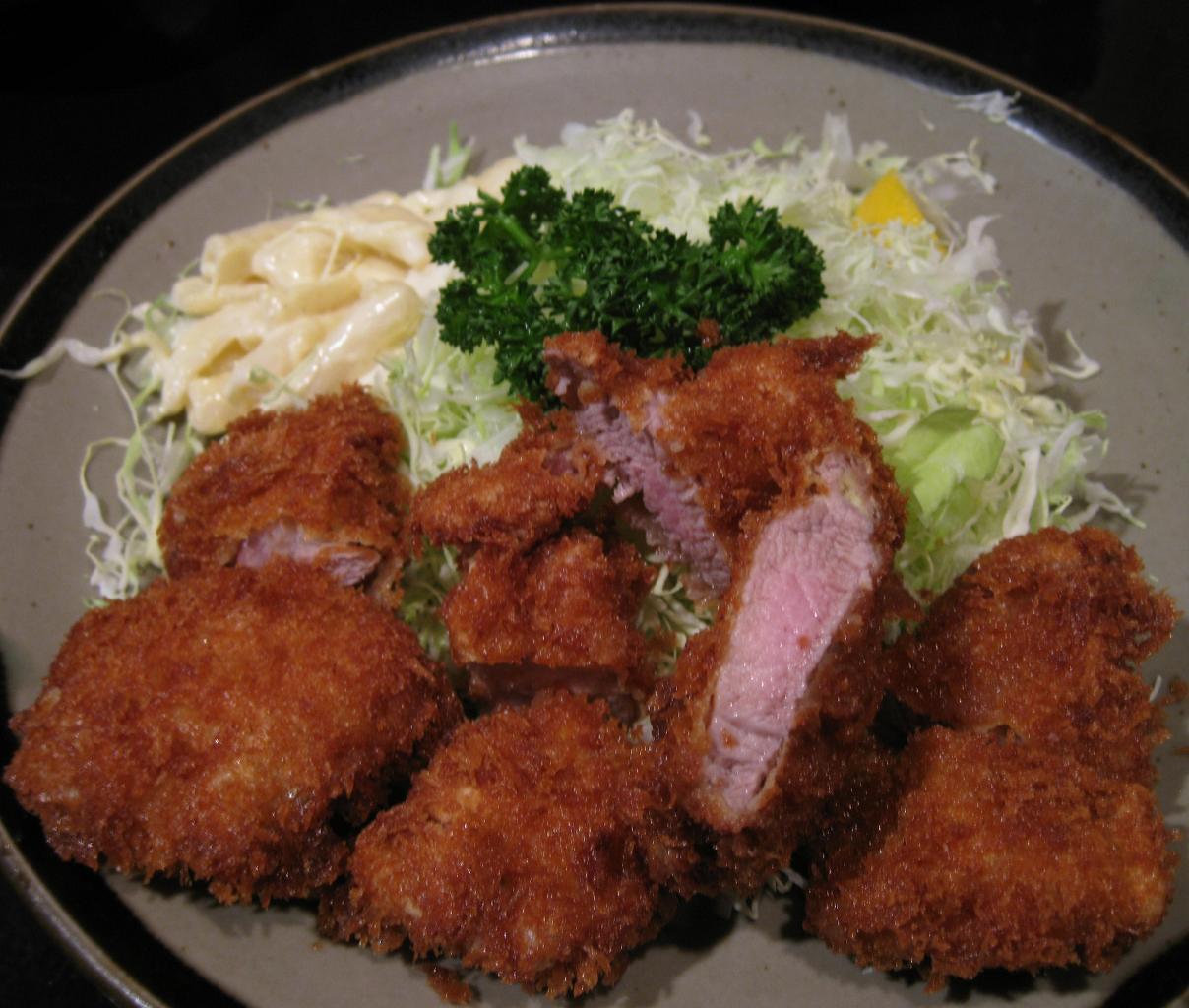 ひとくちかつ定食
