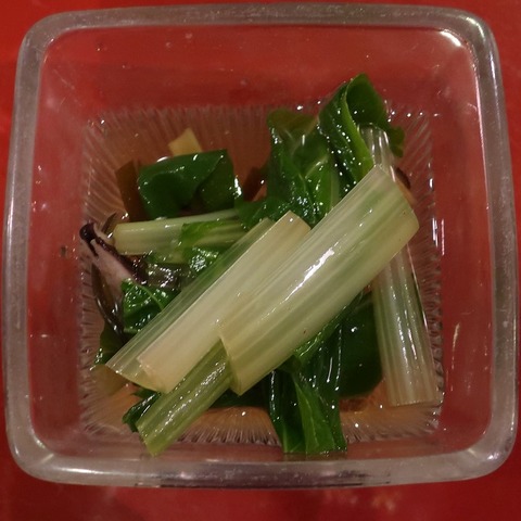 小松菜お浸し(燗の美穂)