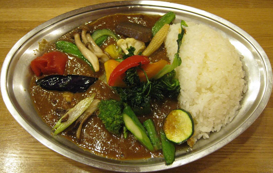 野菜アサリカレー