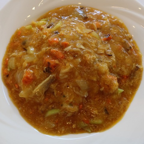 上海蟹あんかけ炒飯(大観苑)7128