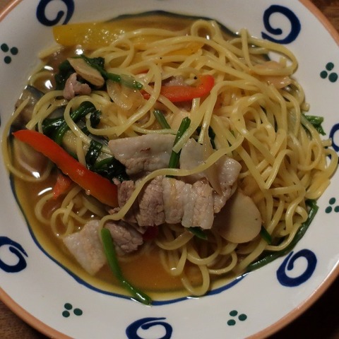 和風パスタ(8番テーブル)780