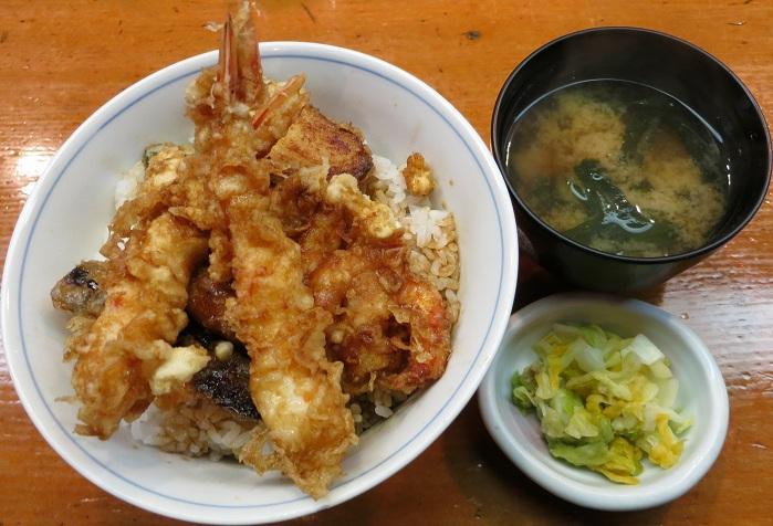 こだわりの天丼
