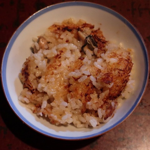牡蠣釜飯③(波浮港)