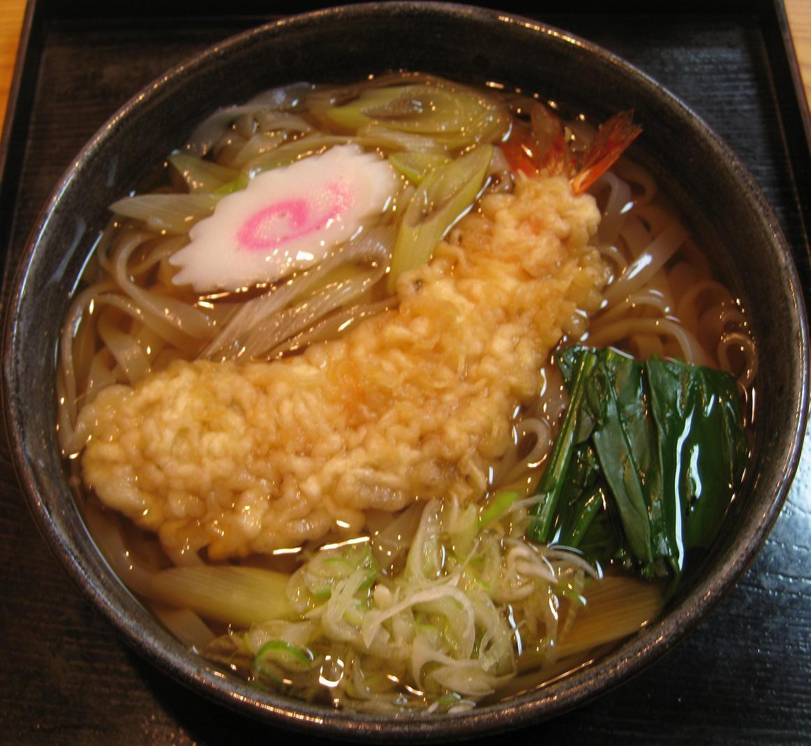 天ぷらきしめん