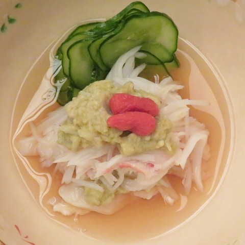 蟹酢(吉兆)