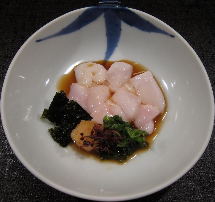 河豚白子ポン酢