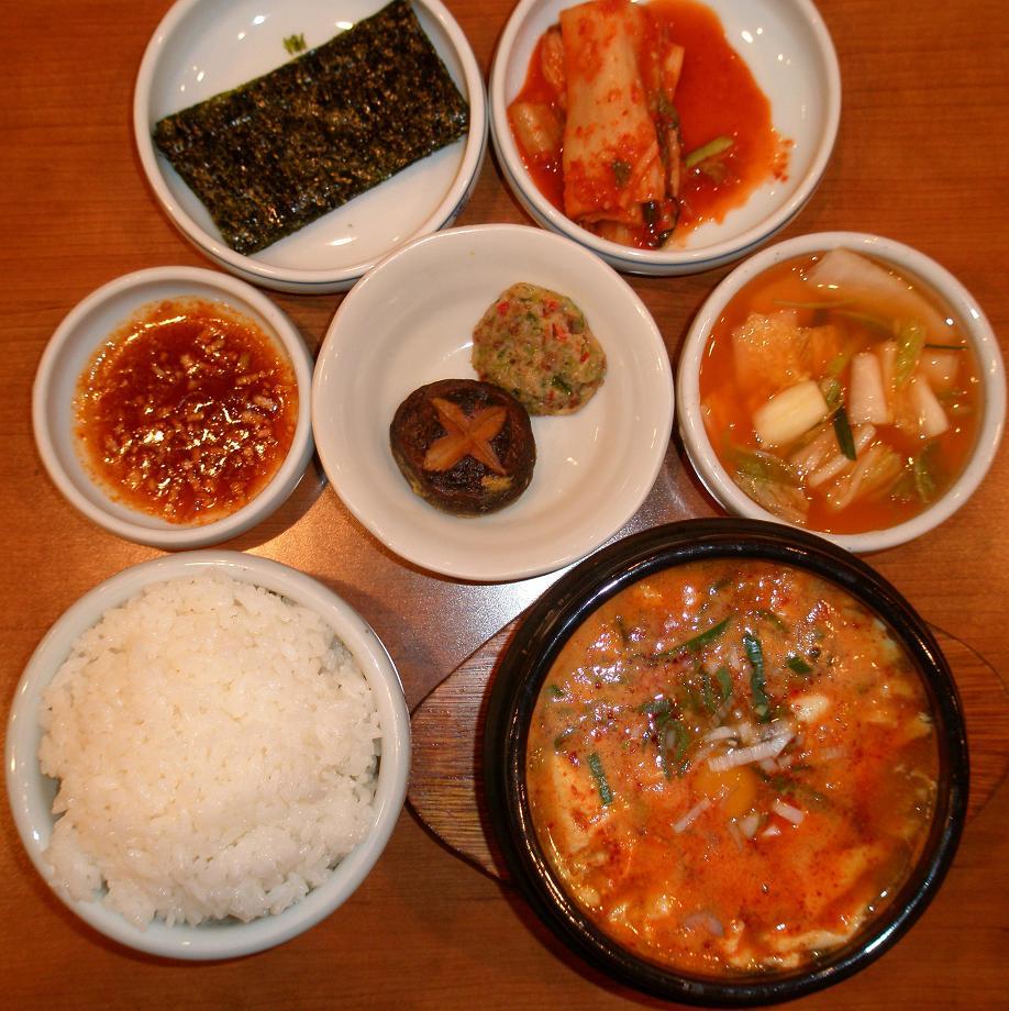 スンドゥブセット