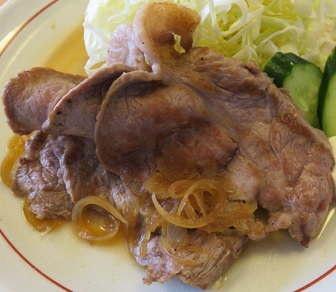 生姜焼(山王夢食堂)