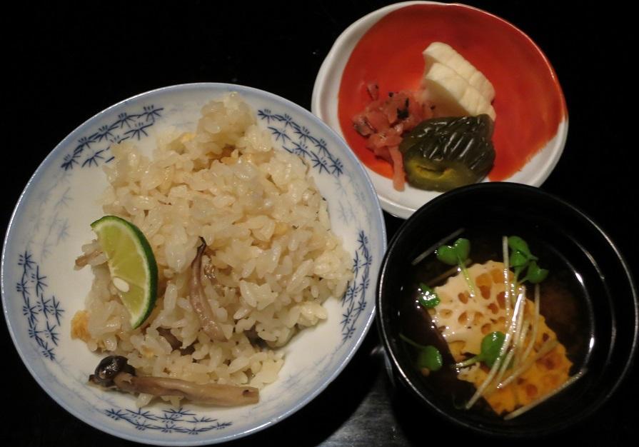 きのこ御飯
