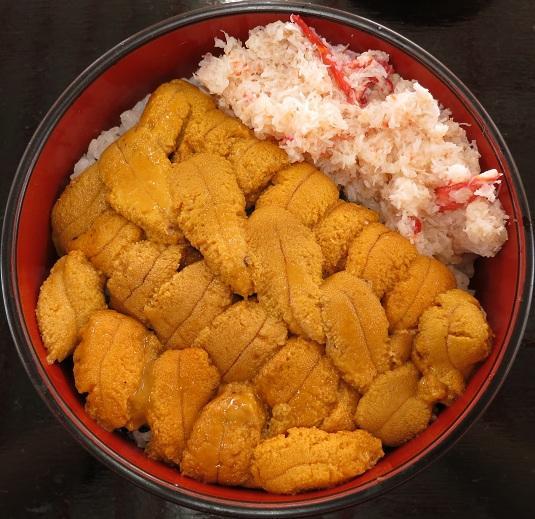 うにだけうに丼アップ