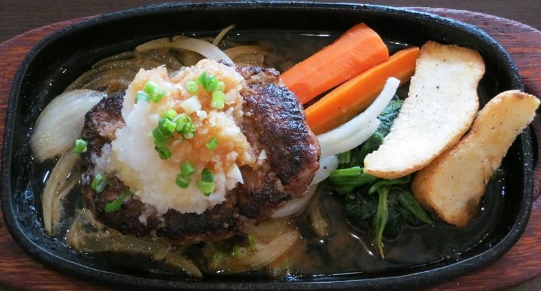 おろし醤油ハンバーグアップ