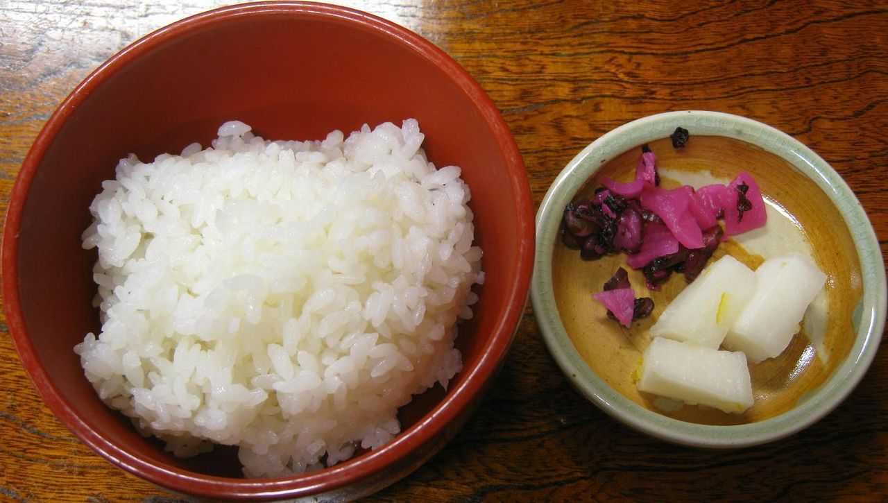 御飯・香の物