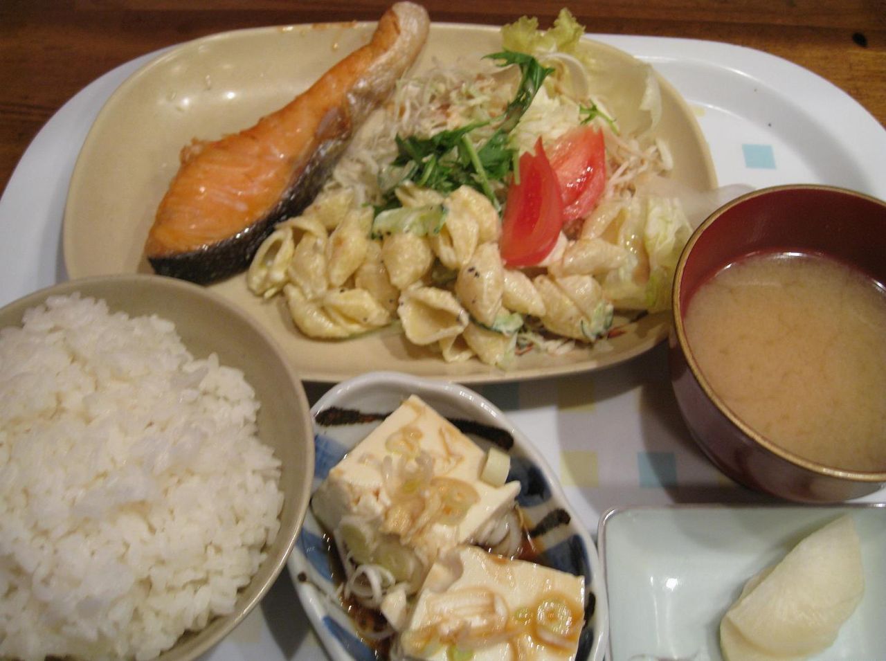 鮭塩焼定食