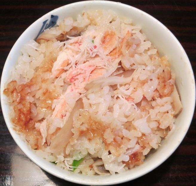 蟹釜飯茶碗