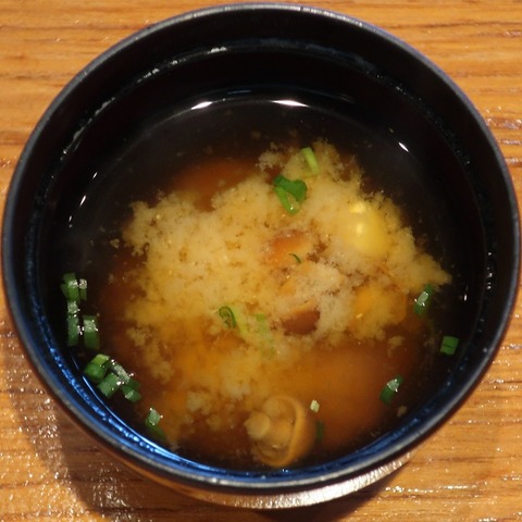 味噌汁(聖せき亭)
